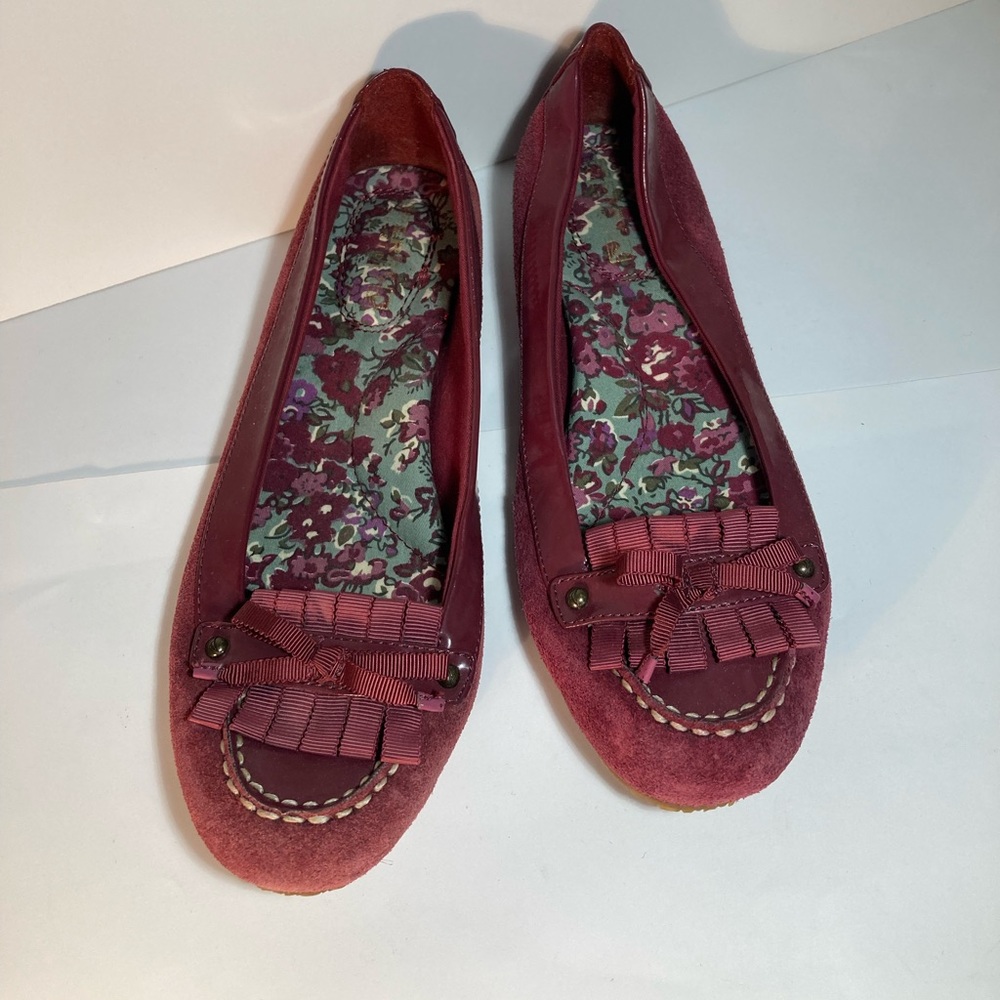 Red Suede Sperrys